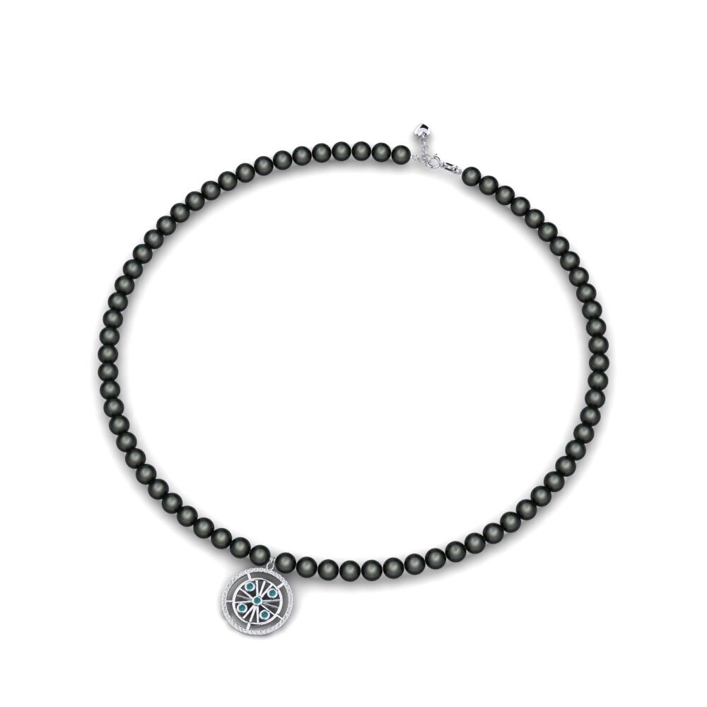 Blue Diamond Women's Necklace Fieneds