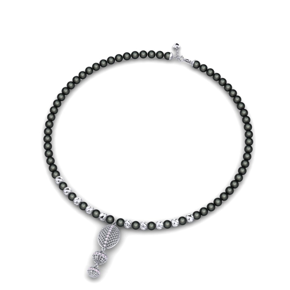 Pink Sapphire Women's Necklace Hinnen