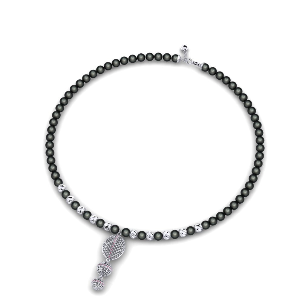 Rhodolite Garnet Women's Necklace Hinnen