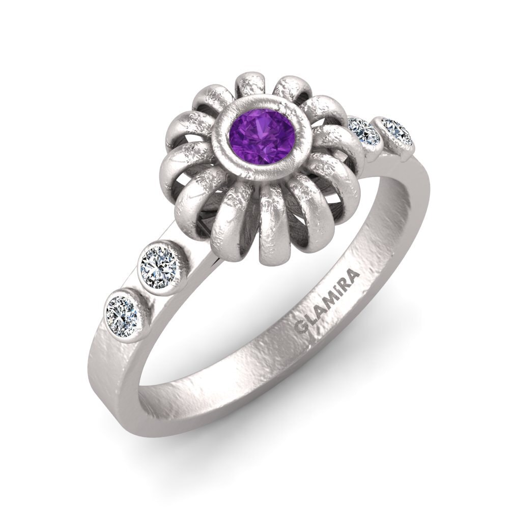 Amethyst Women's Promise Ring Mima