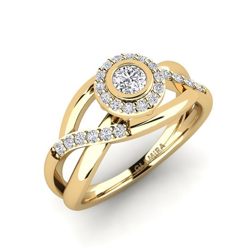 Anillo Rigean Oro Amarillo 585 & Diamante