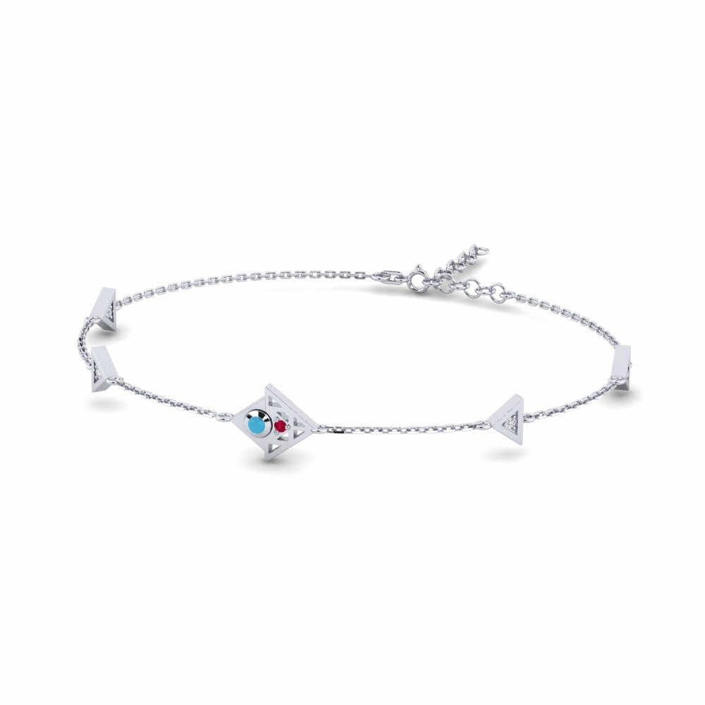 9ct White Gold Women's Bracelet Briefing