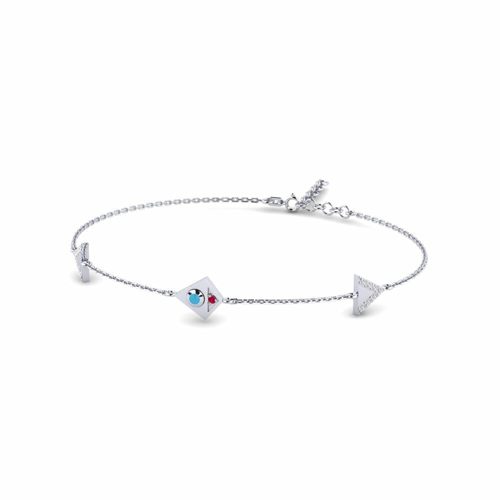 9ct White Gold Women's Bracelet Conclusively