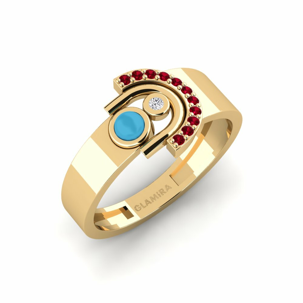 Rode Zirkoon Ringen Lamezia