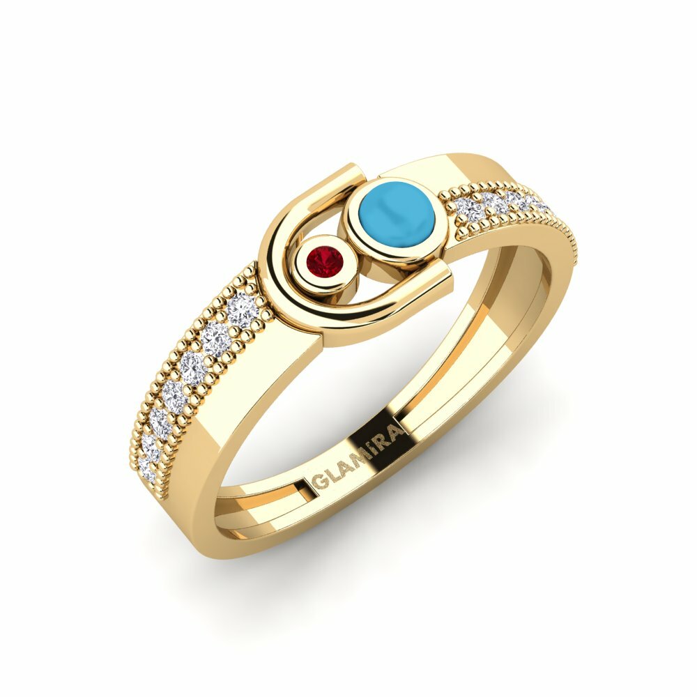Rode Zirkoon Ringen Palermos
