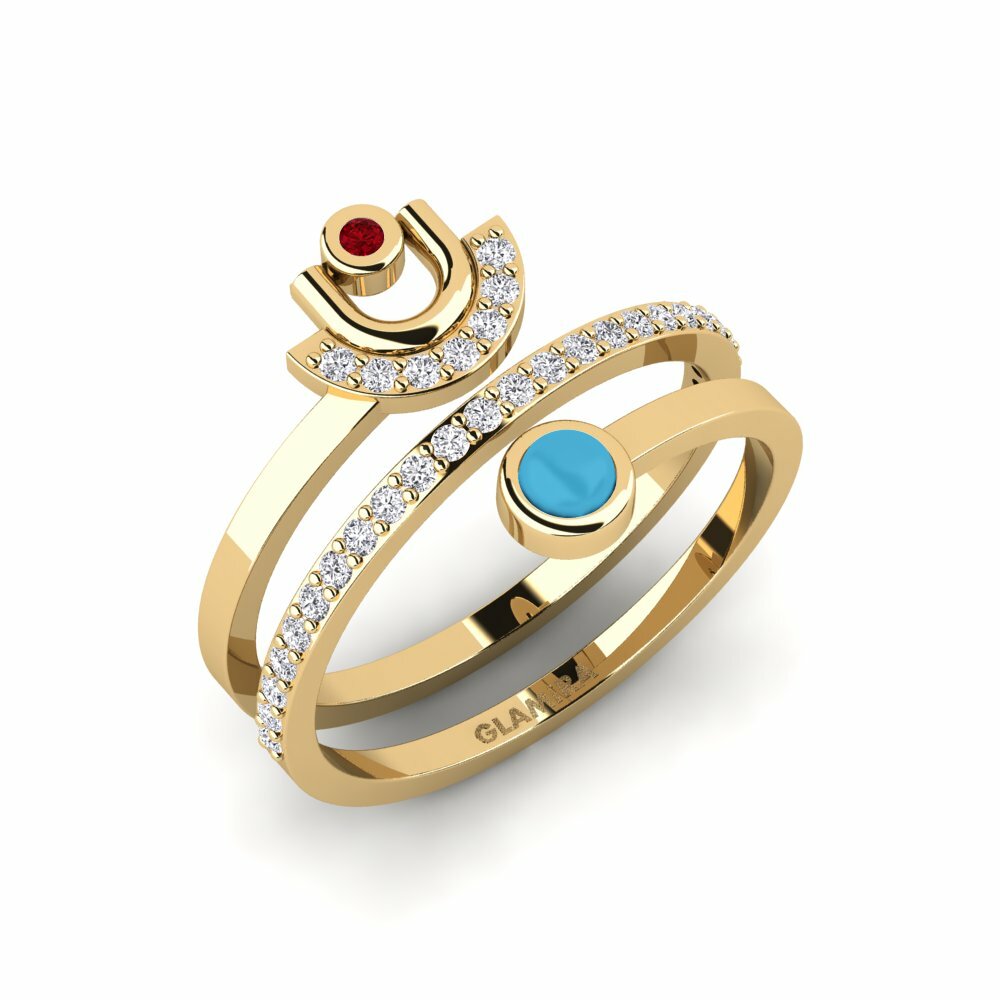 Rode Zirkoon Ringen Pistoia