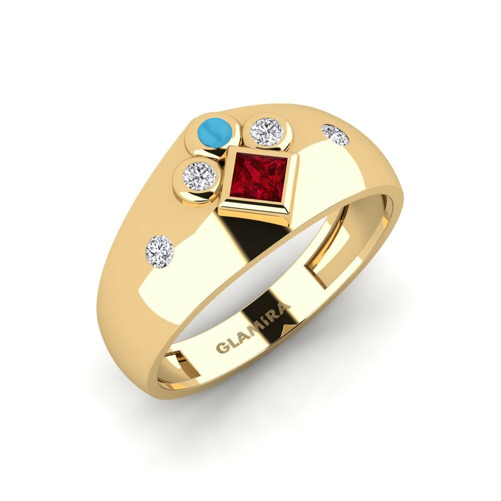 Rode Zirkoon Ringen Pokles