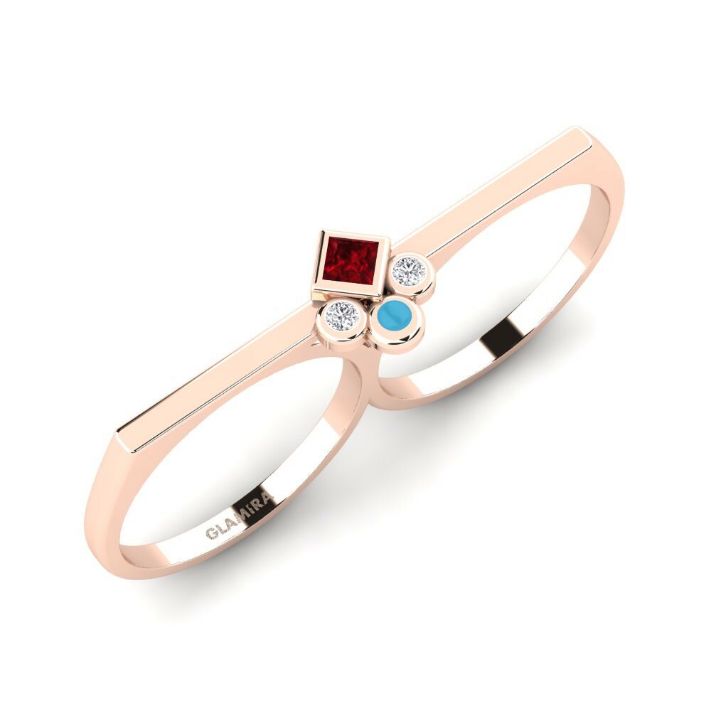 14K Rood Goud Ringen Rothela