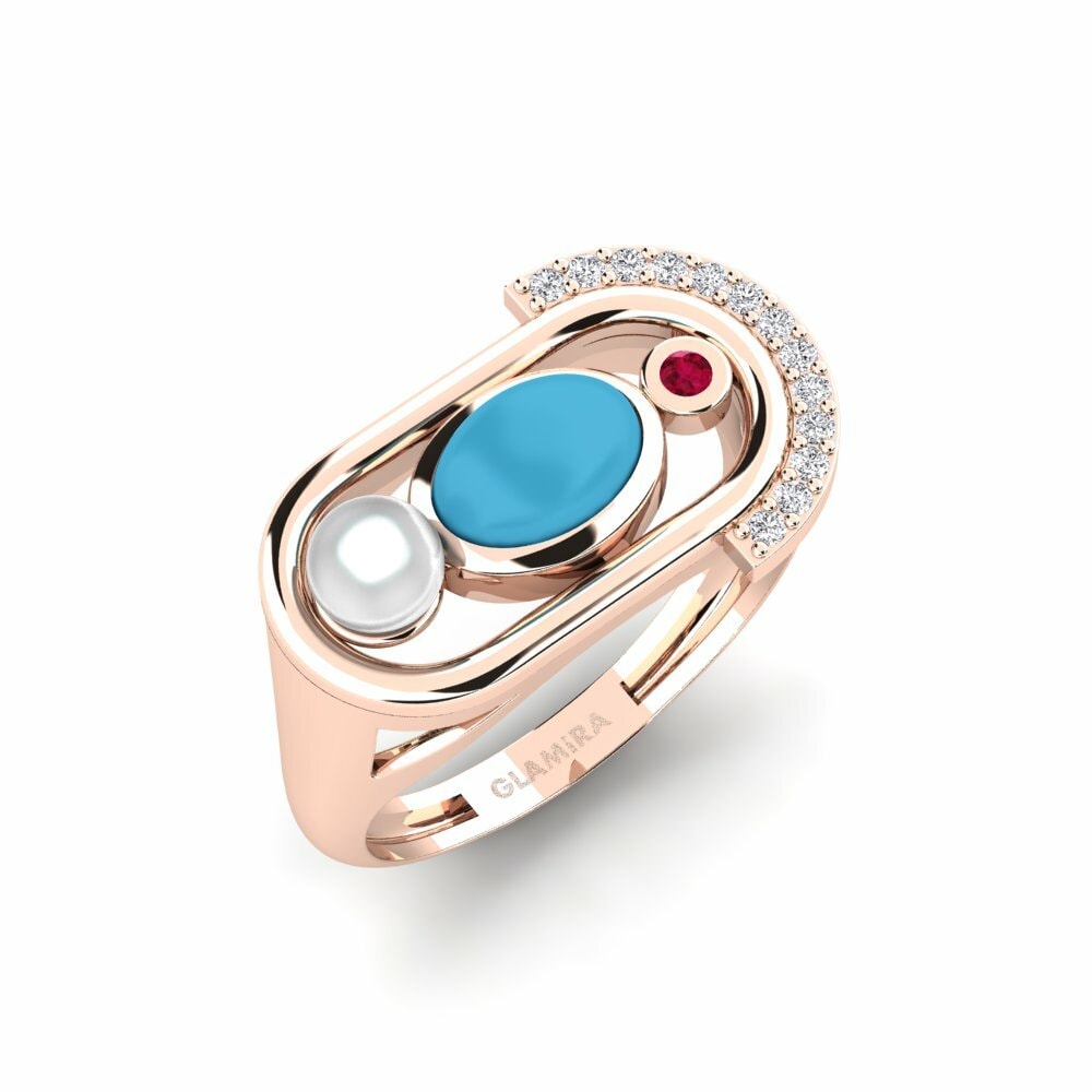 14K Rood Goud Ringen Sassari