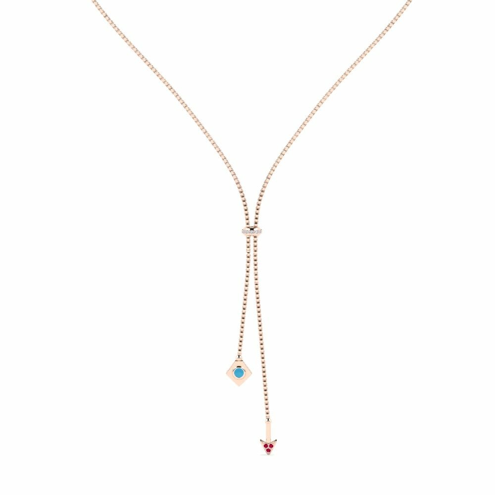 14K Rood Goud Ketting Uccam