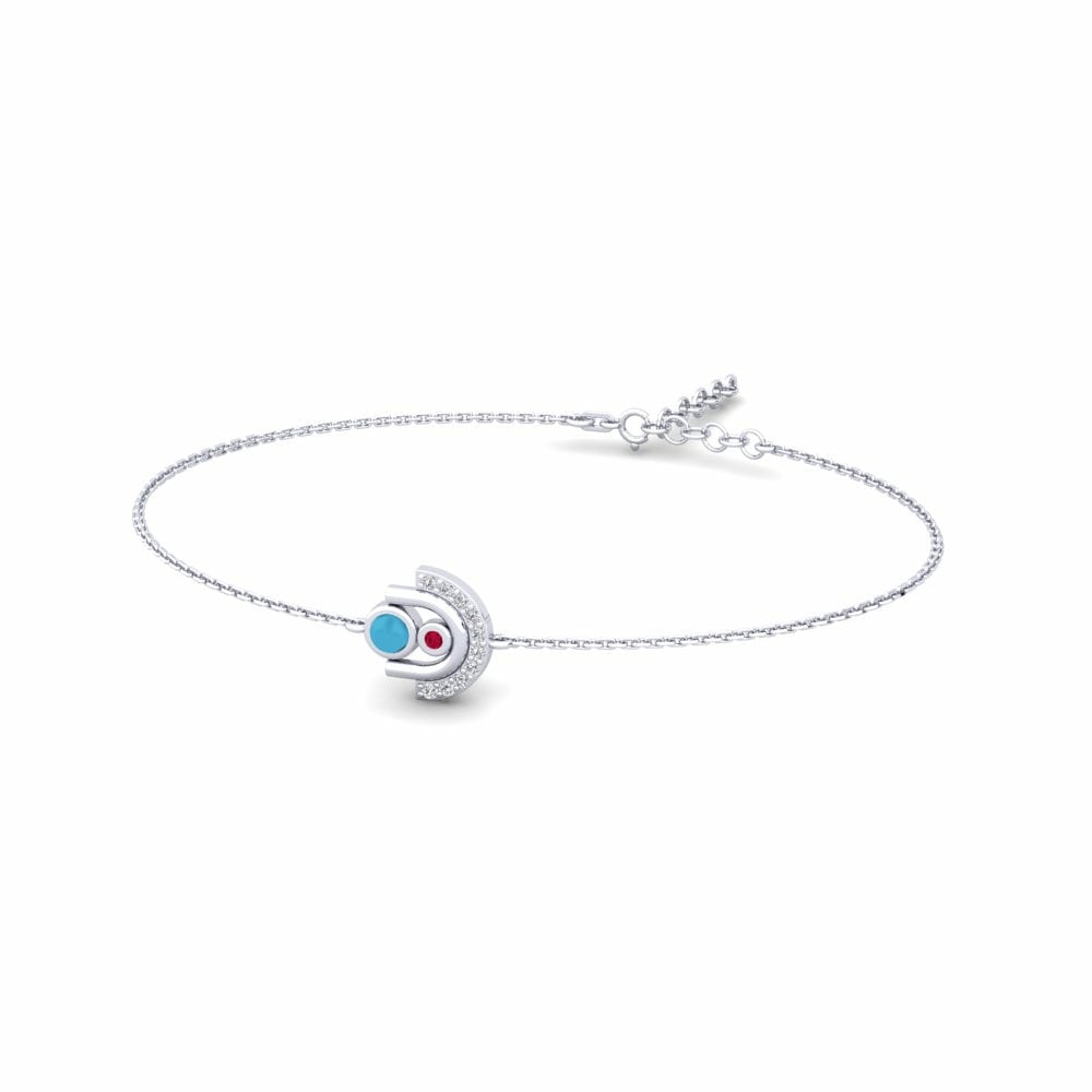 9ct White Gold Women's Bracelet Umbriap