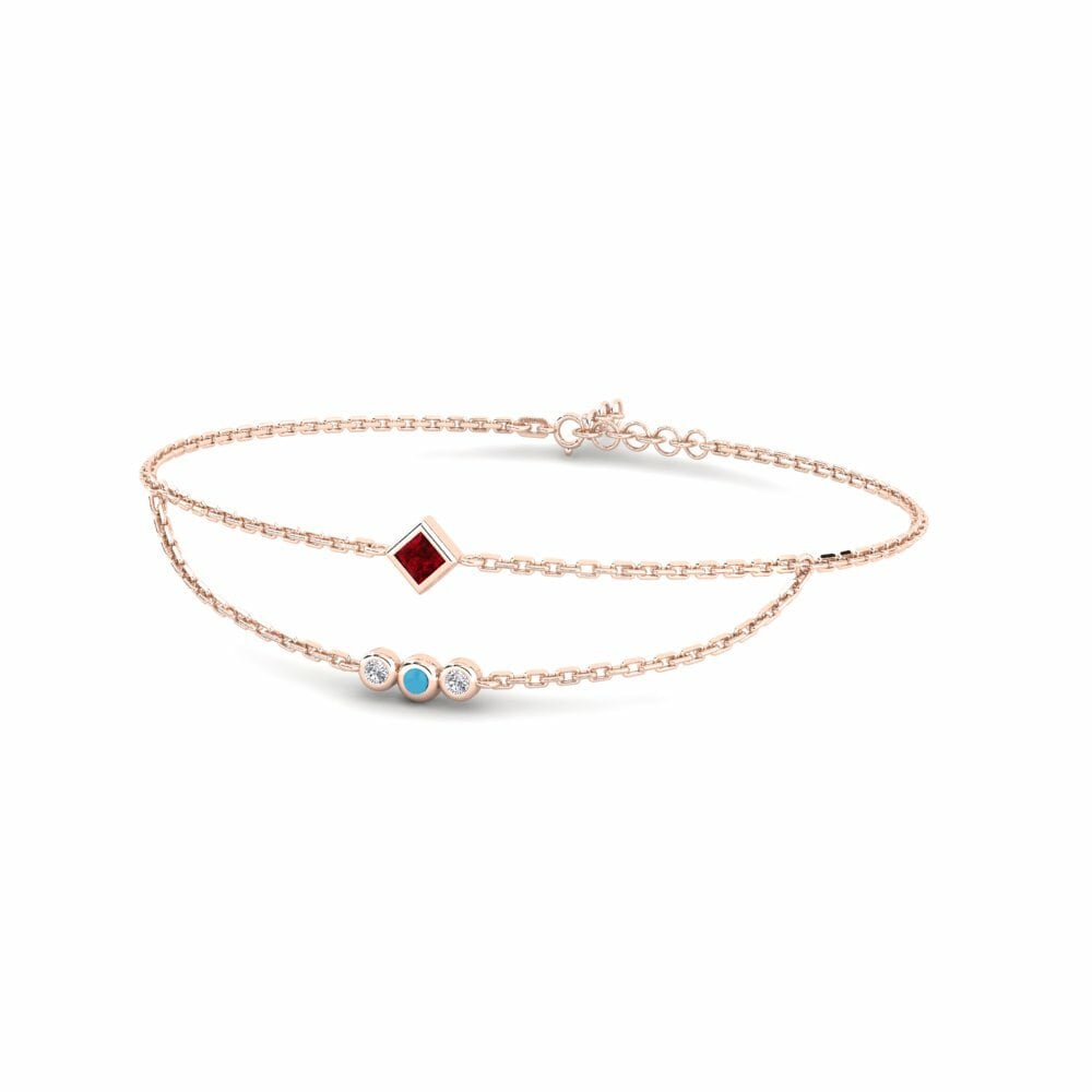 14K Rood Goud Dames Armband Varegin