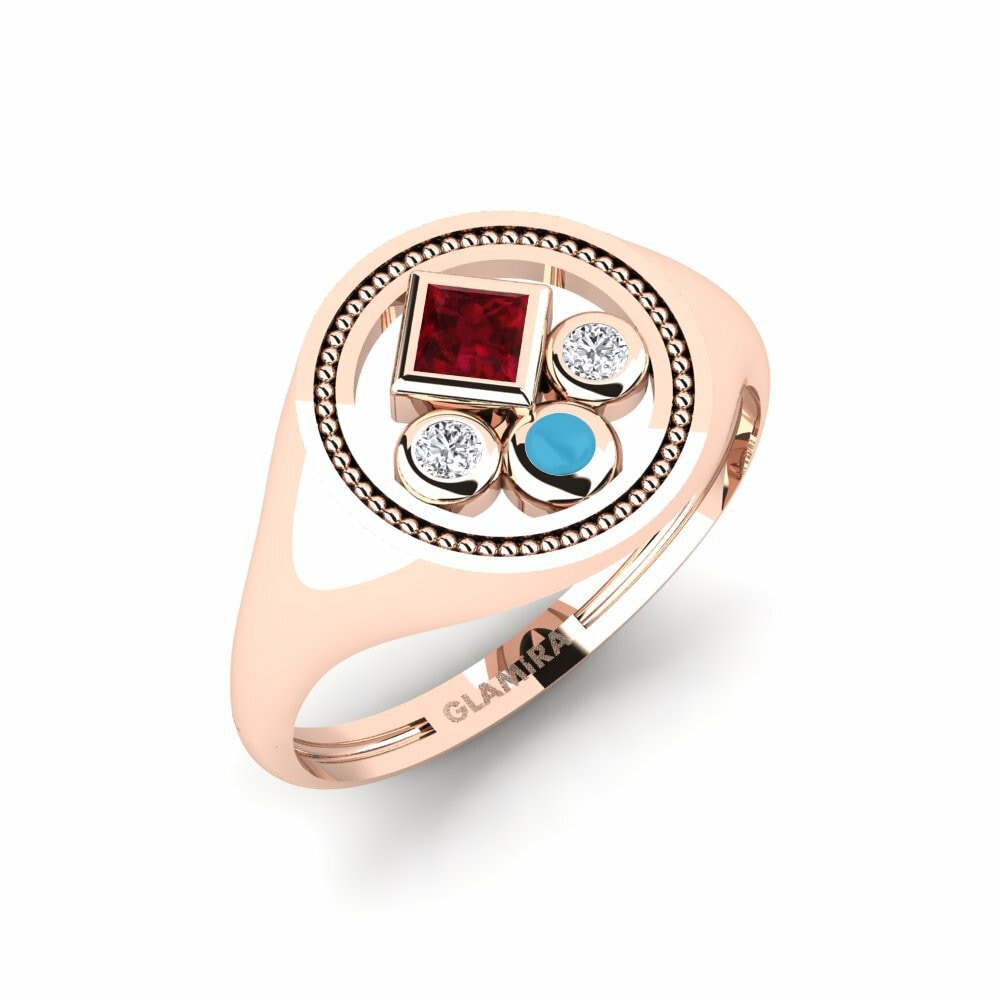 14K Rood Goud Ringen Wila