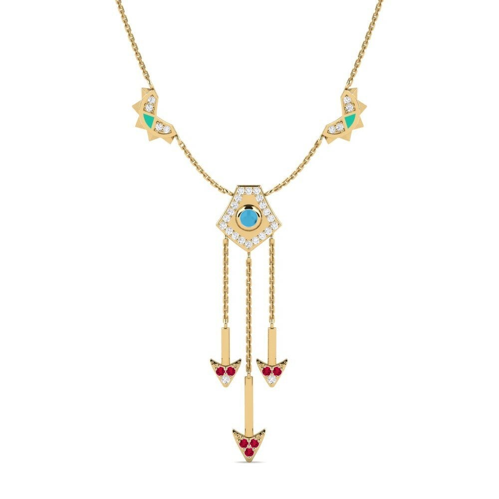 9K Geel Ketting Diinon