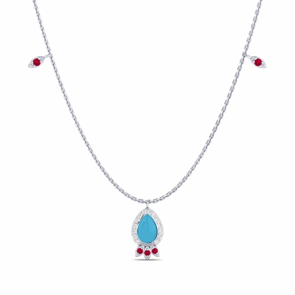 925 Zilver Ketting Pluen