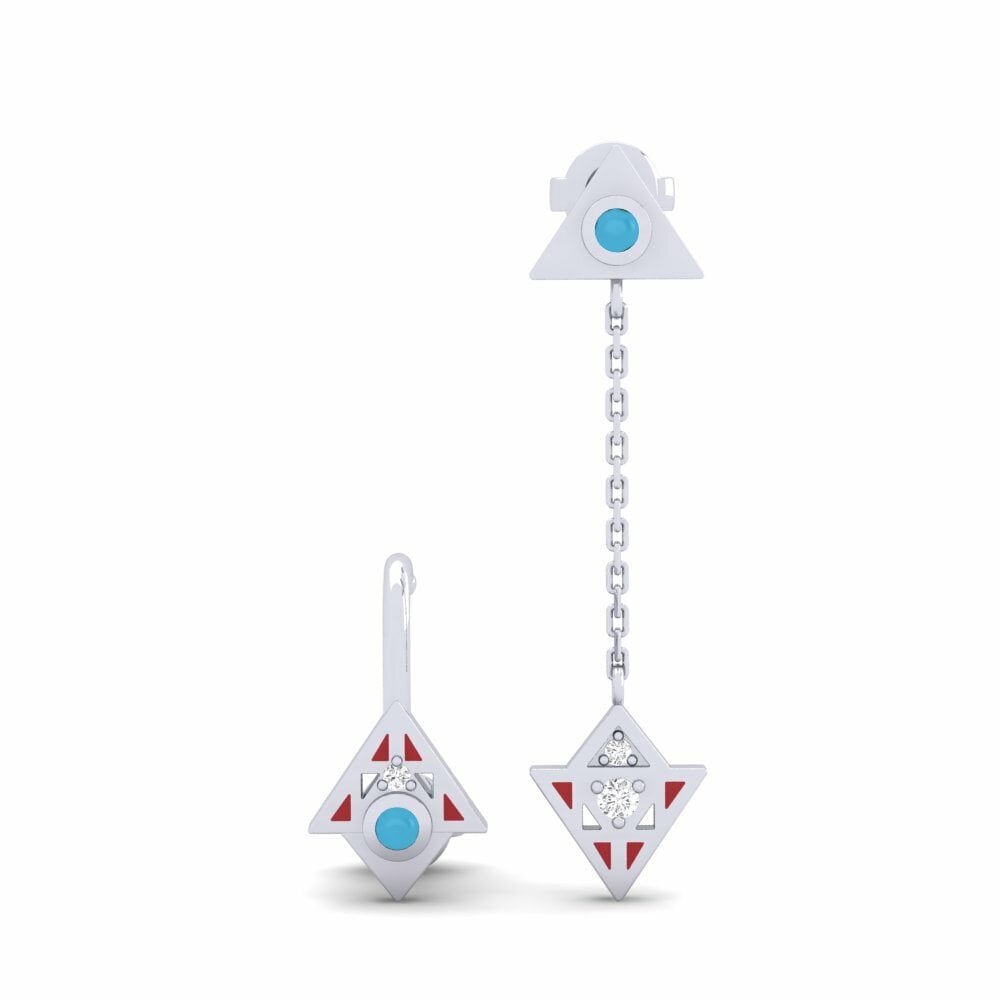925 Zilver Dames Oorbellen Recreation - SET