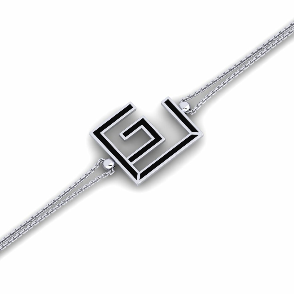 Pulsera Adelaida Platino