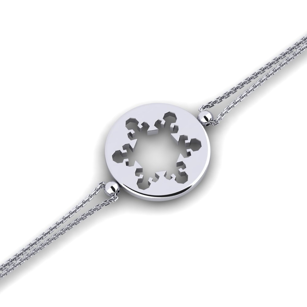 9k White Gold Bracelet Bedro