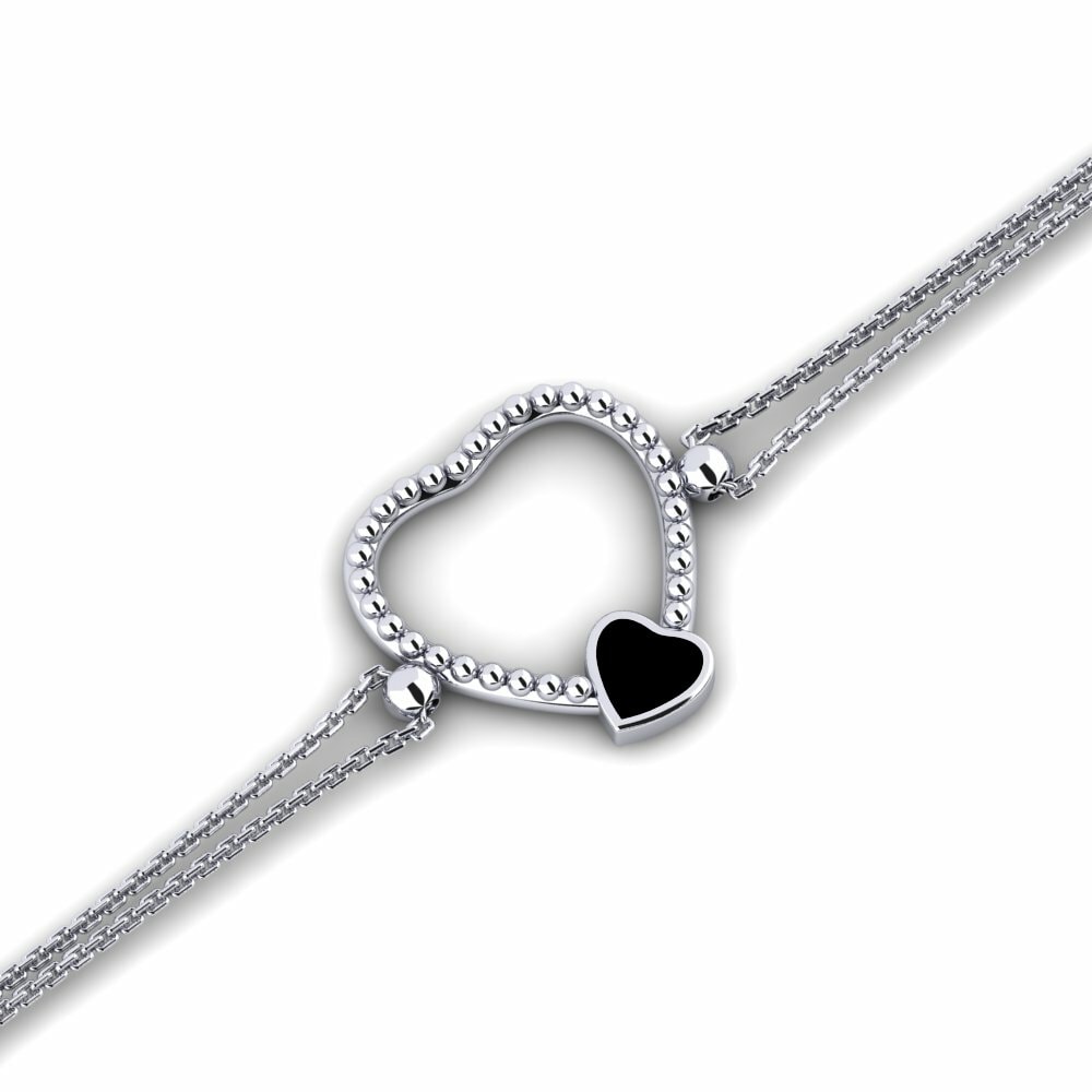 9k White Gold Bracelet Deadi