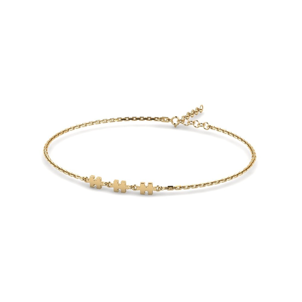 14k Yellow Gold Bracelet Eboar