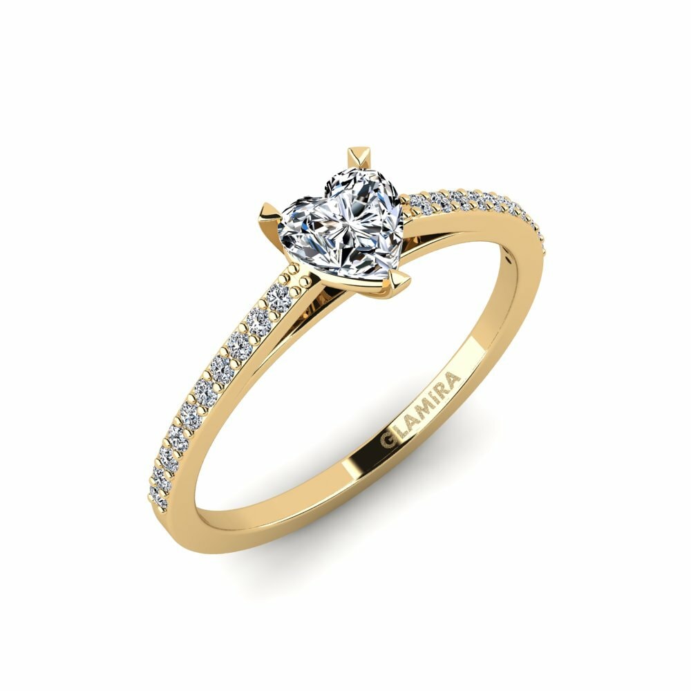 Heart Engagement Ring Blehe