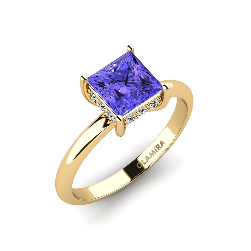 Tanzanite Engagement Ring Glorias
