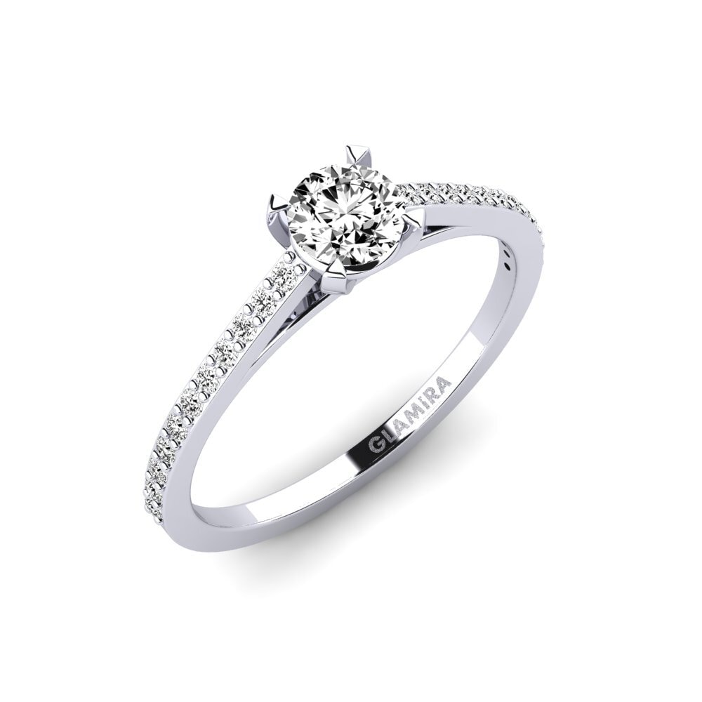 Moissanite Engagement Ring Roenou