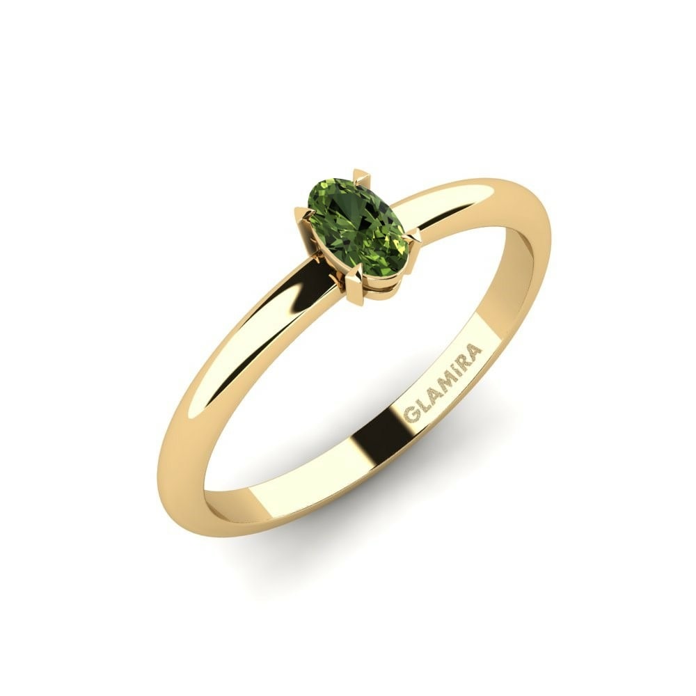 Green Sapphire Engagement Ring Staay