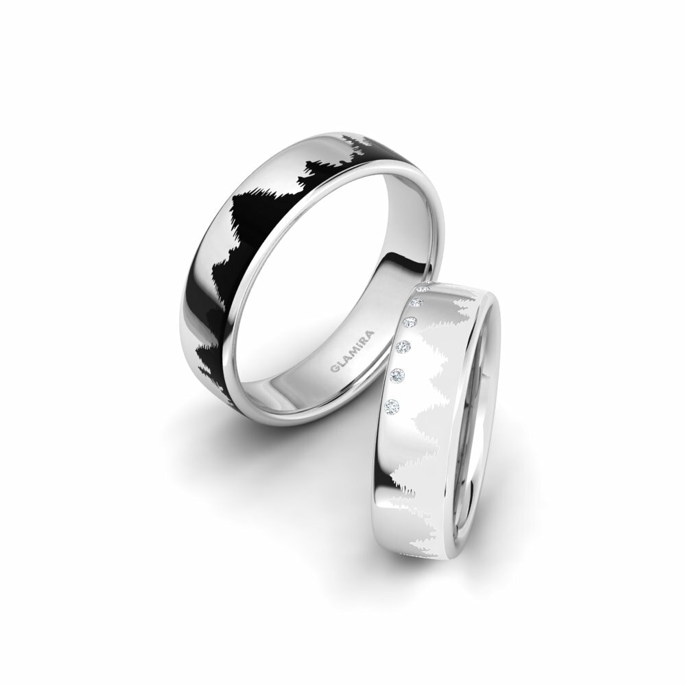 Bague de Mariage Glamorous Ivy 6 mm