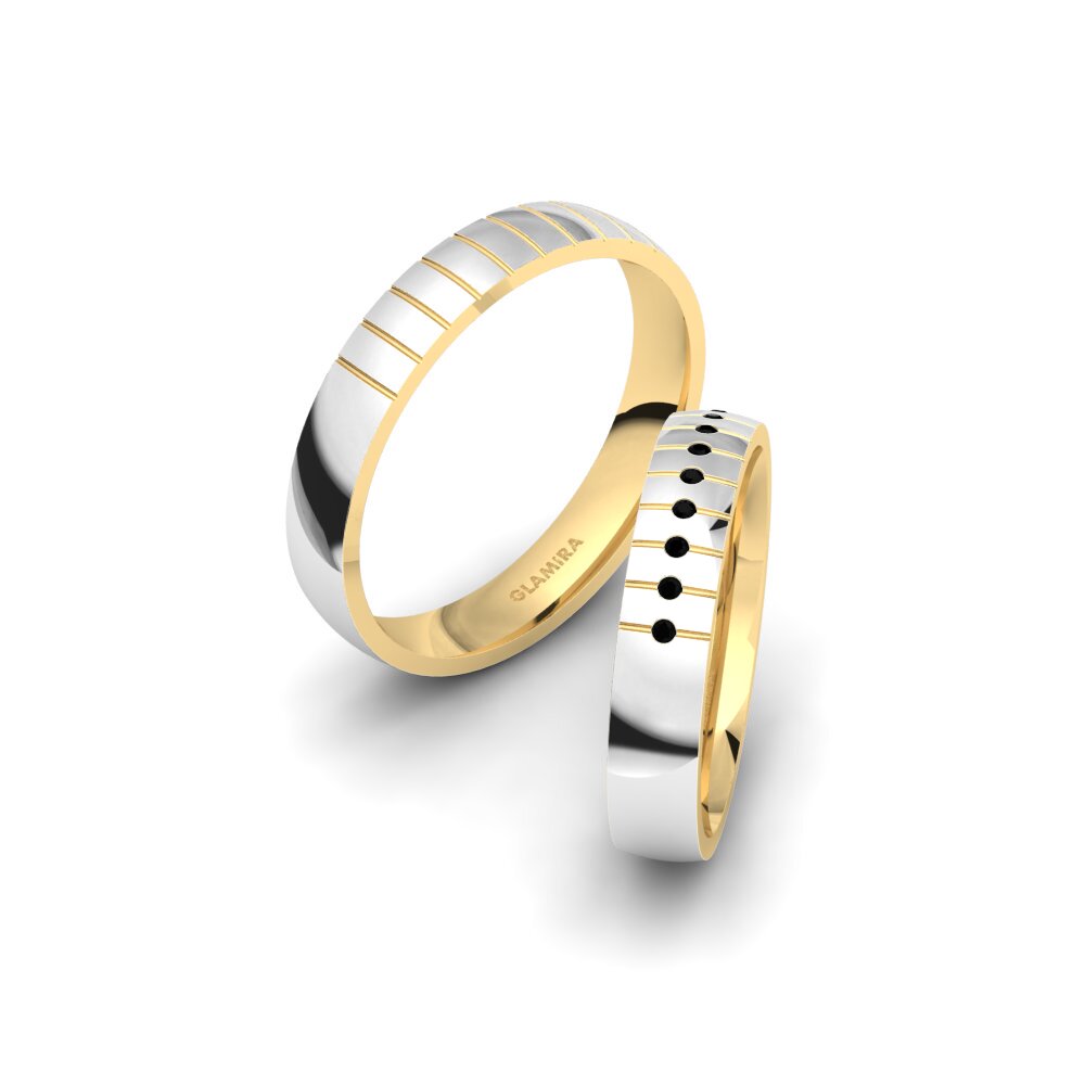 Black Onyx Wedding Ring Winsome Charm 4 mm