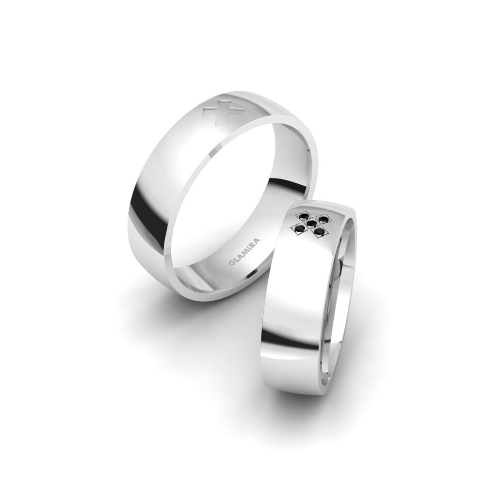 Black Onyx Wedding Ring Winsome Soul 6 mm