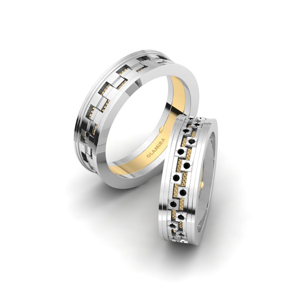 黑瑪瑙 結婚戒指 Spectacular Tender 6 mm