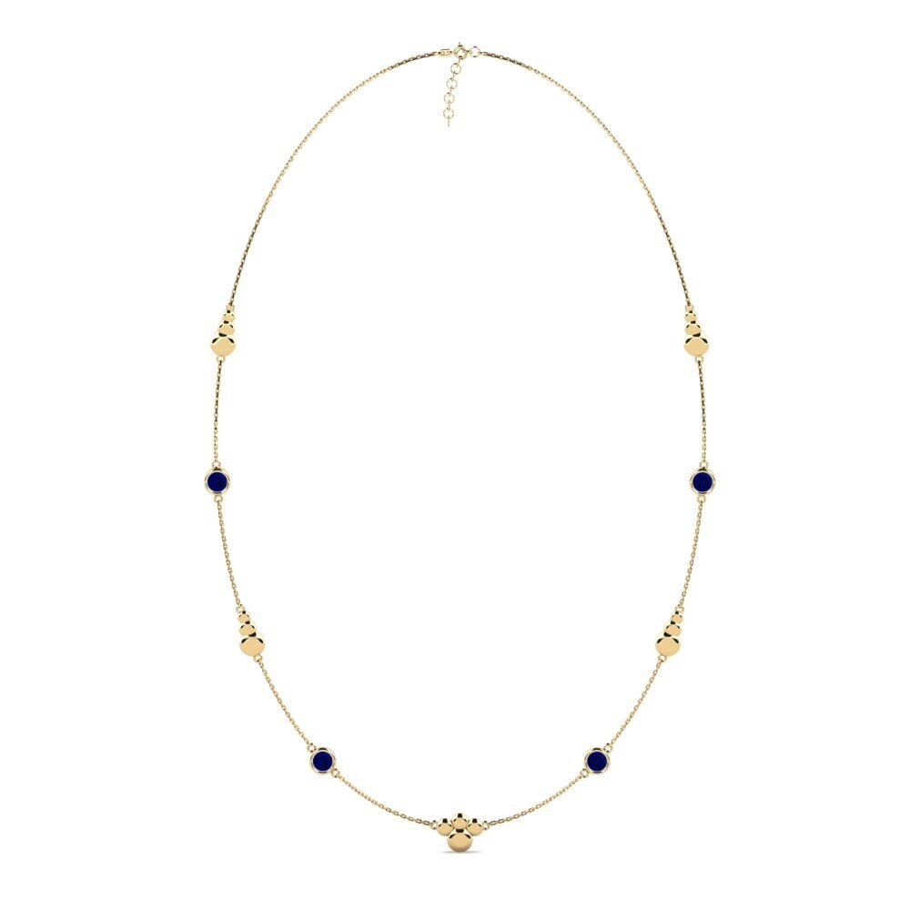 Sapphire Women's Necklace Chanbaek