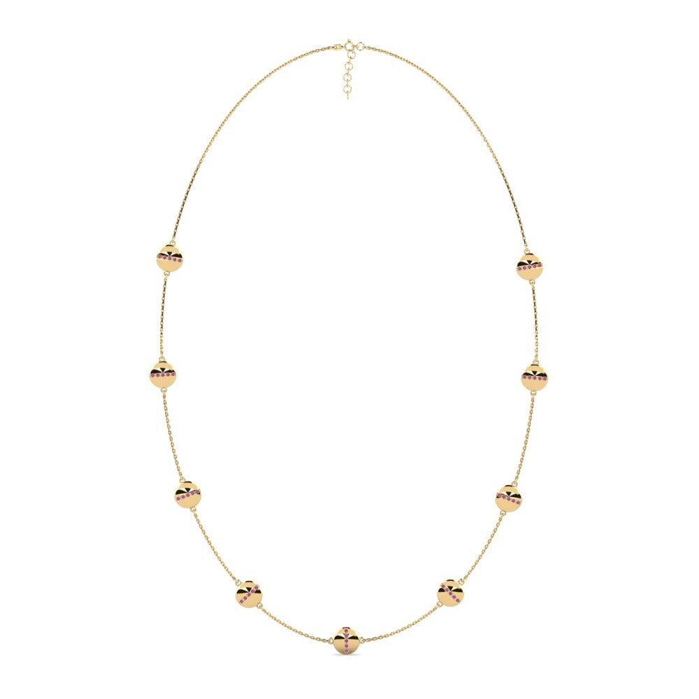 Rhodolite Garnet Women's Necklace Dryr