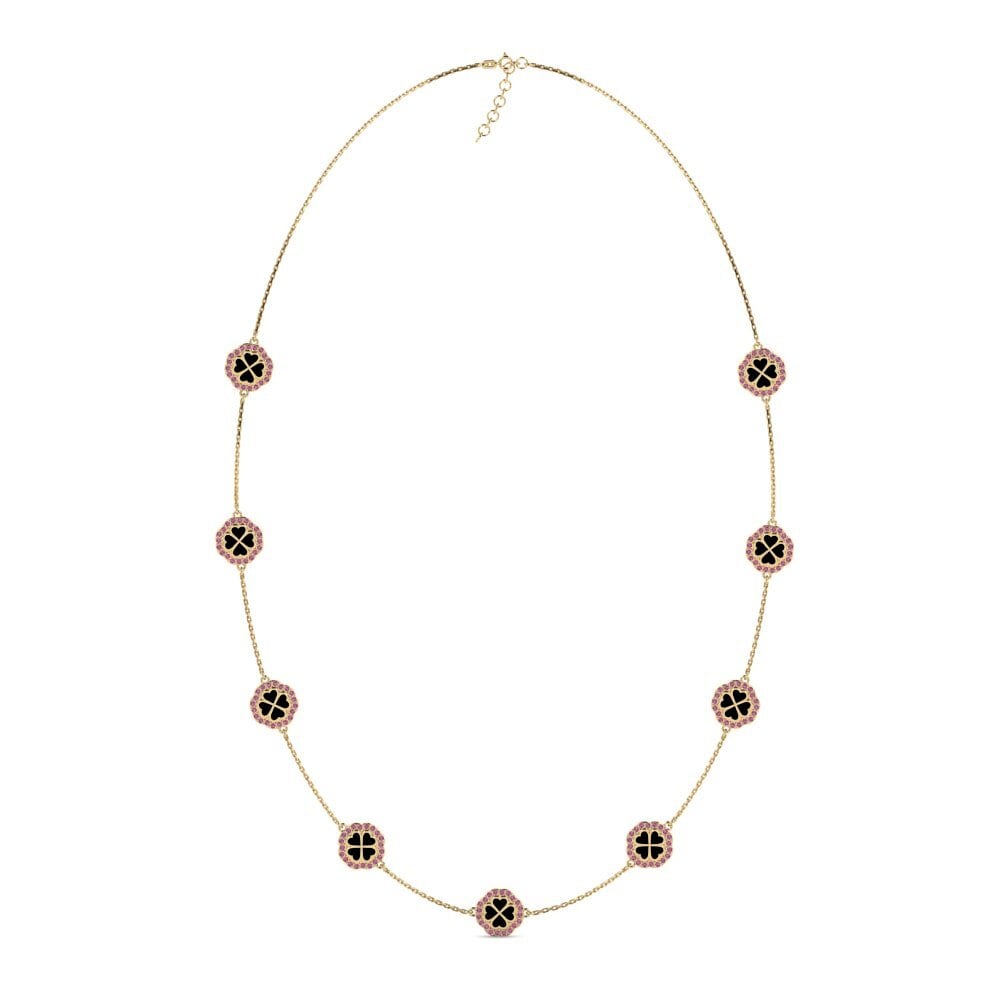 Rhodolite Garnet Women's Necklace Dyrce