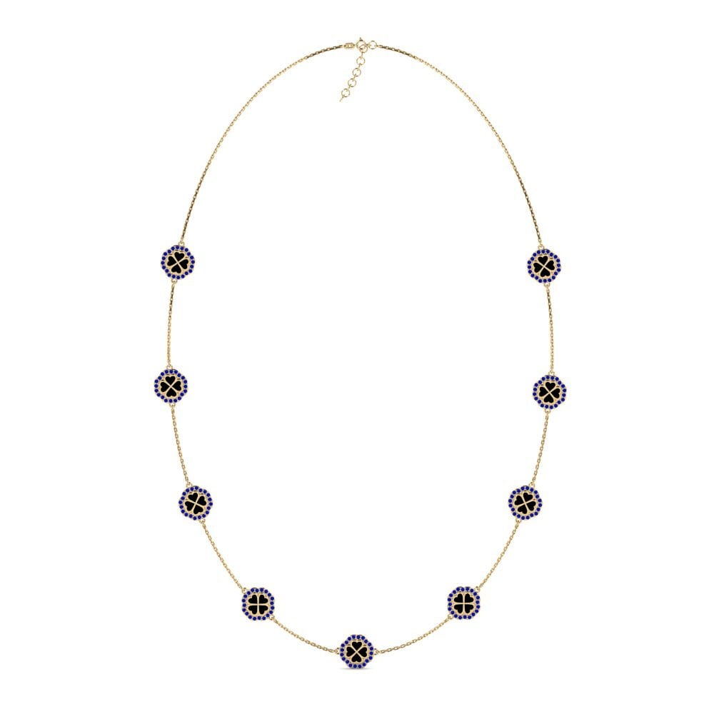 Sapphire Women's Necklace Dyrce