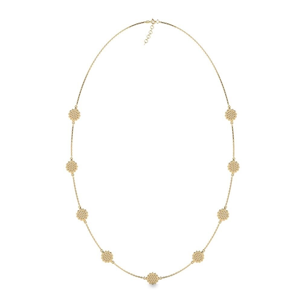 Brown Diamond Women's Necklace Eofonge