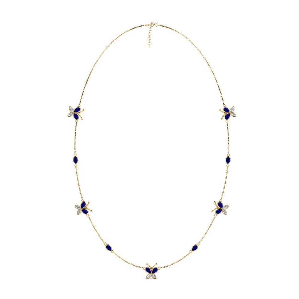 Sapphire Women's Necklace Eunhae