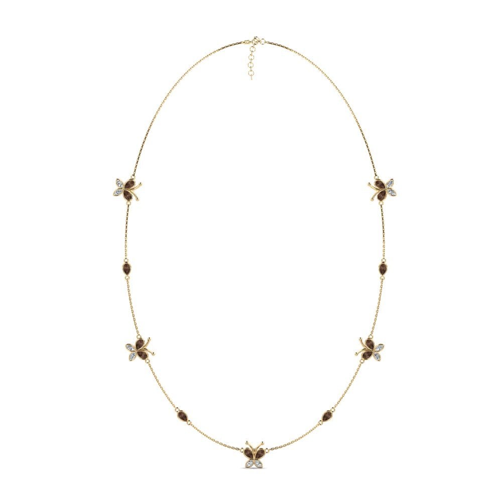 Smoky Quartz Women's Necklace Eunhae