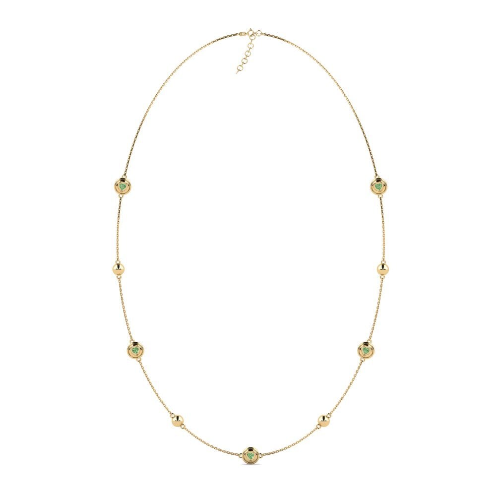 Green Diamond Women's Necklace Gdengan