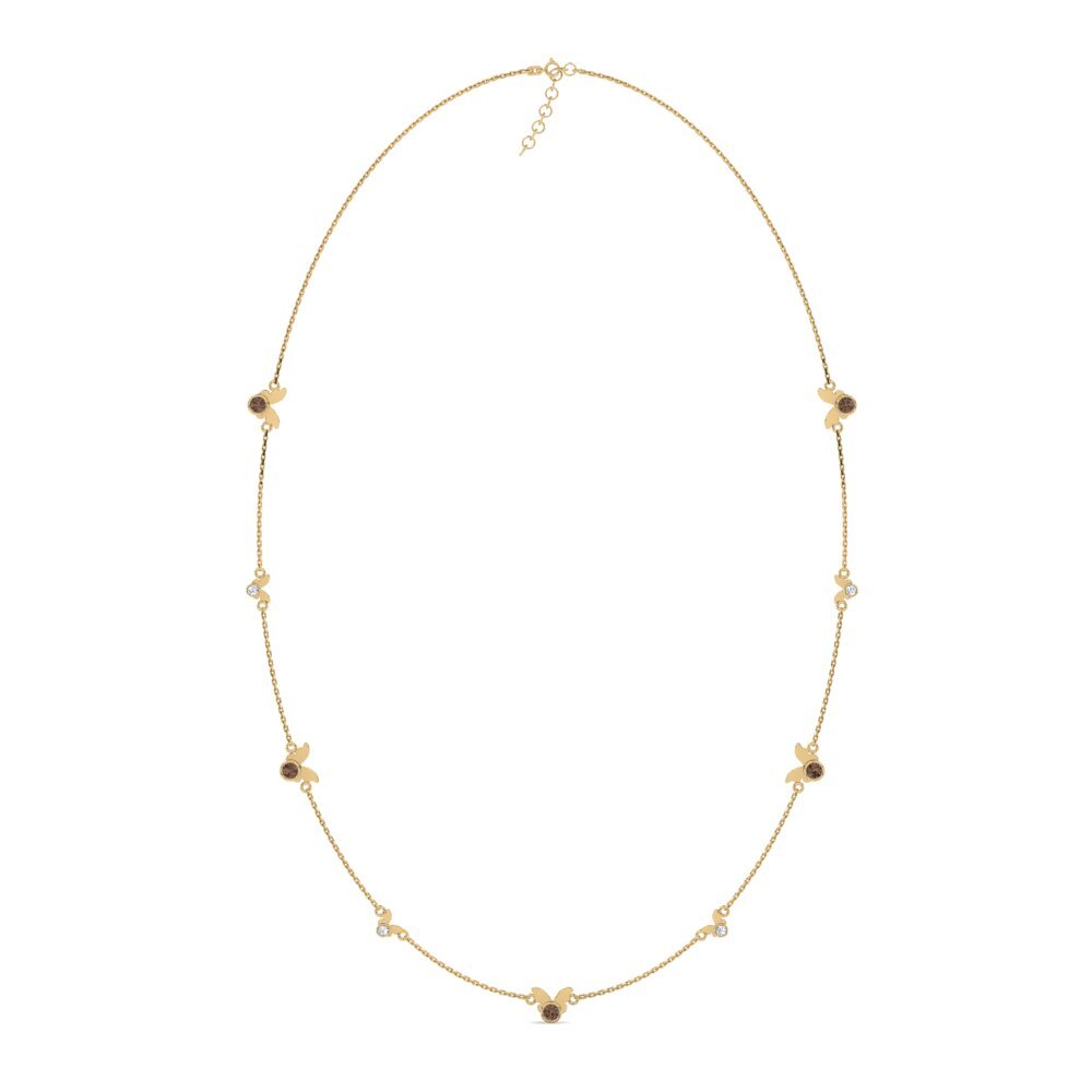 Smoky Quartz Women's Necklace Gryt