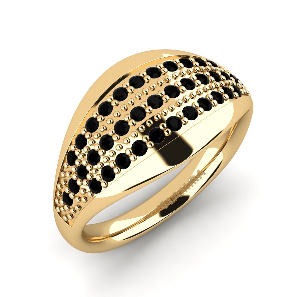 Black Sapphire Pinky Ring Blaynderm