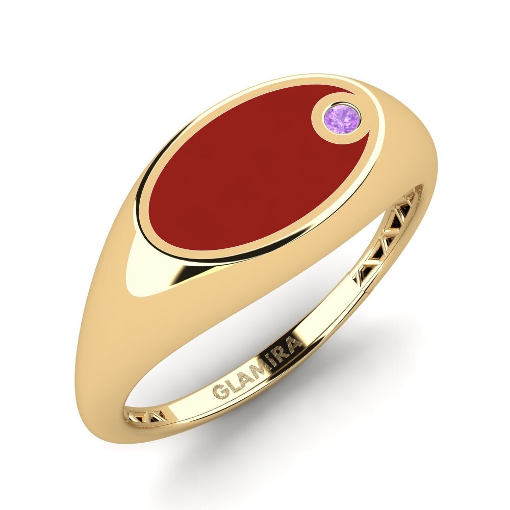 Amethyst Pinker Ring Clysi