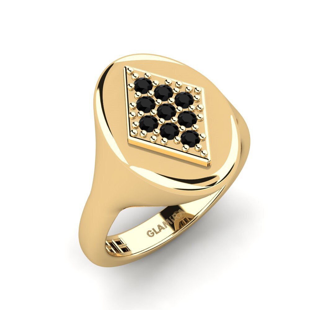 Black Sapphire Pinky Ring Cosia