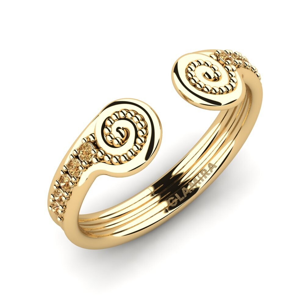 Brown Diamond Pinky Ring Dohh