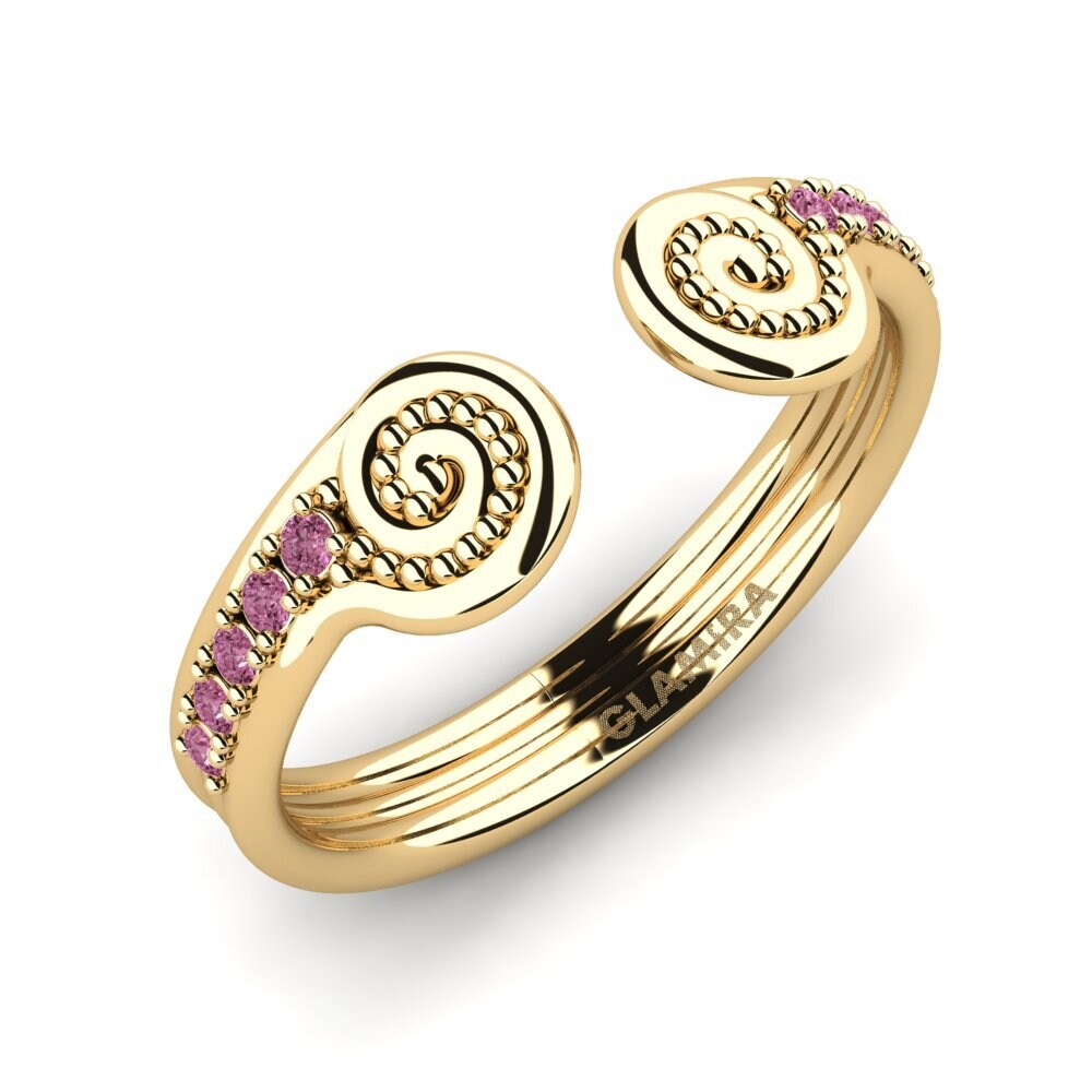 Grenat de Rhodolite Anneau rose Dohh