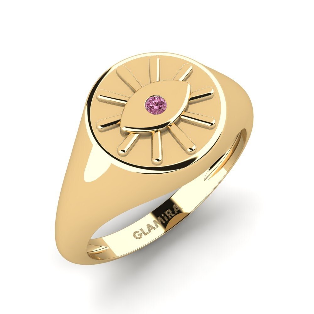 Grenat de Rhodolite Anneau rose Erne