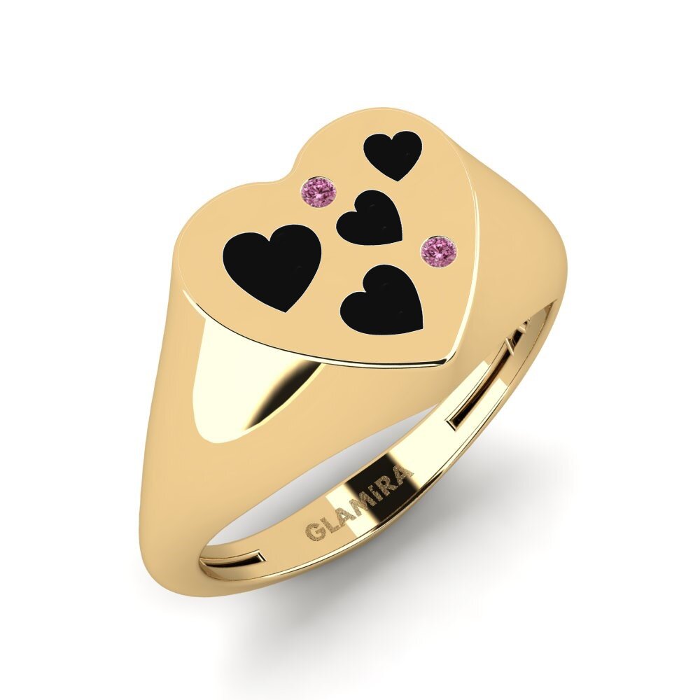 Grenat de Rhodolite Anneau rose Hnin