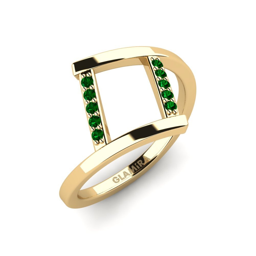 Green Zirconia Pinky Ring Hyrw