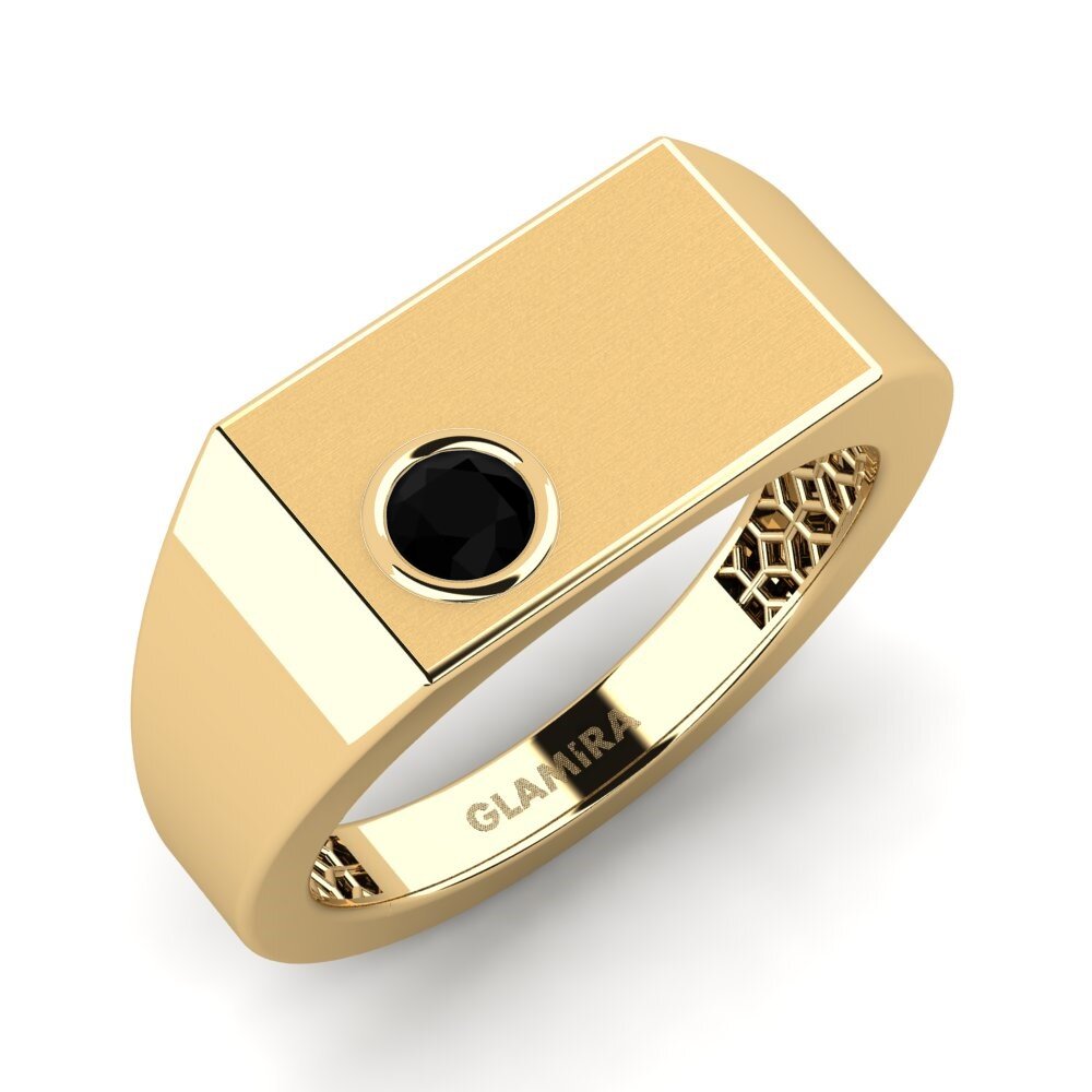 Black Sapphire Pinky Ring Junce
